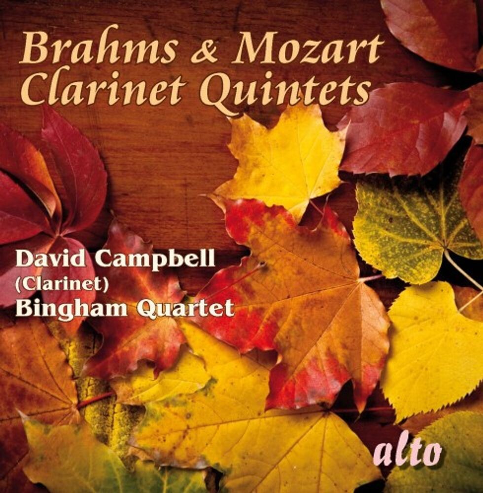 Диск CD Brahms / Mozart: Clarinet Quintets - Johannes Brahms, Wolfgang Amadeus Mozart, David Campbell, Bingham String Quartet
Диск CD Brahms / Mozart: Clarinet Quintets - Johannes Brahms, Wolfgang Amadeus Mozart, David Campbell, Bingham String Quartet