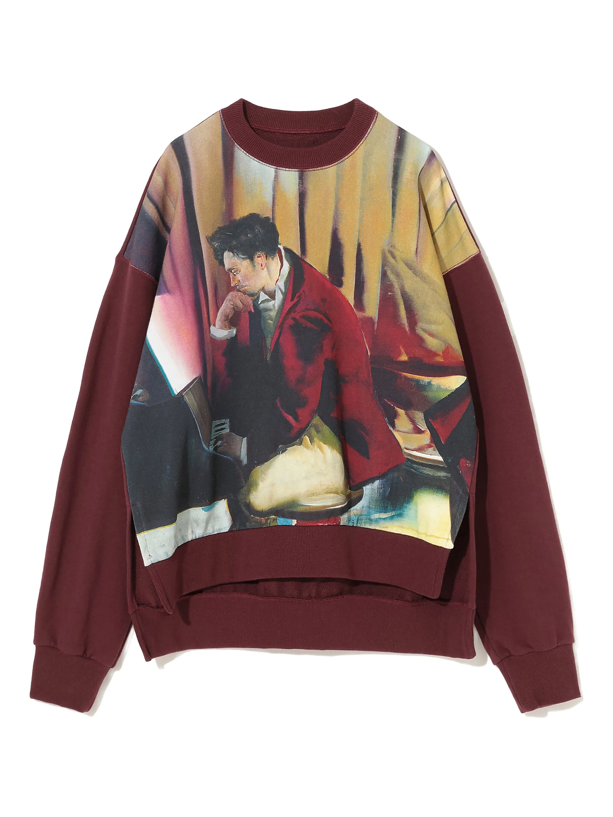 Толстовка с графичным принтом Undercover, красный
Толстовка с графичным принтом Undercover, красный