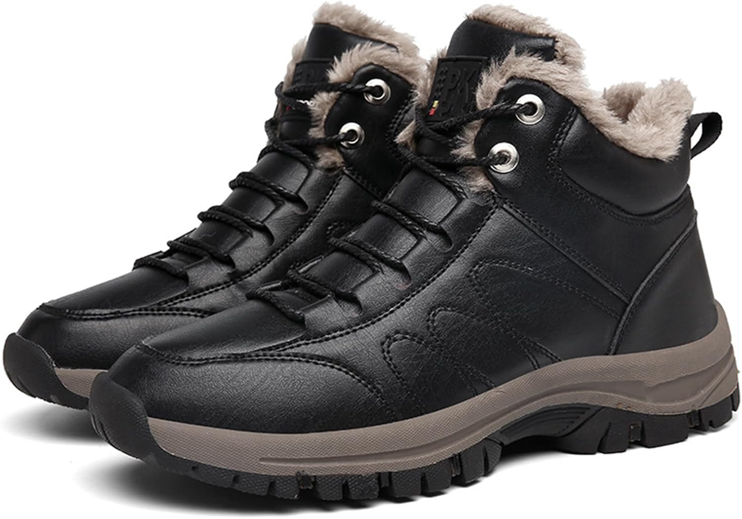 Мужские зимние платформенные ботинки на шнуровке, классические, с комфортной теплой подкладкой из меха, подошвой с протектором, легкие, нескользящие, для походов и активного отдыха, ботинки на щиколотку Nejkg, черный
Мужские зимние платформенные ботинки на шнуровке, классические, с комфортной теплой подкладкой из меха, подошвой с протектором, легкие, нескользящие, для походов и активного отдыха, ботинки на щиколотку Nejkg, черный