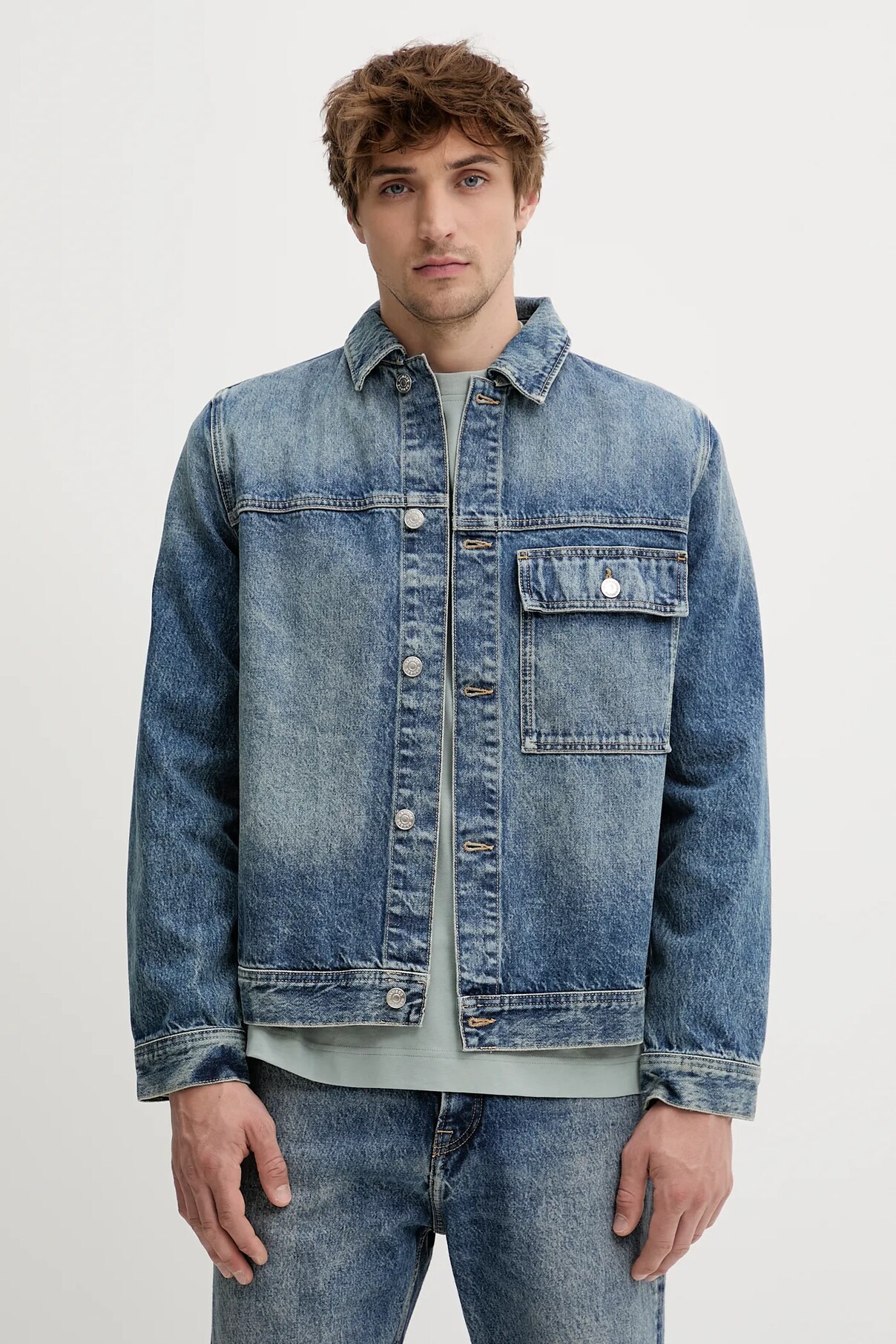 Джинсовая куртка SAWESLEY Samsoe Samsoe, синий
Джинсовая куртка SAWESLEY Samsoe Samsoe, синий