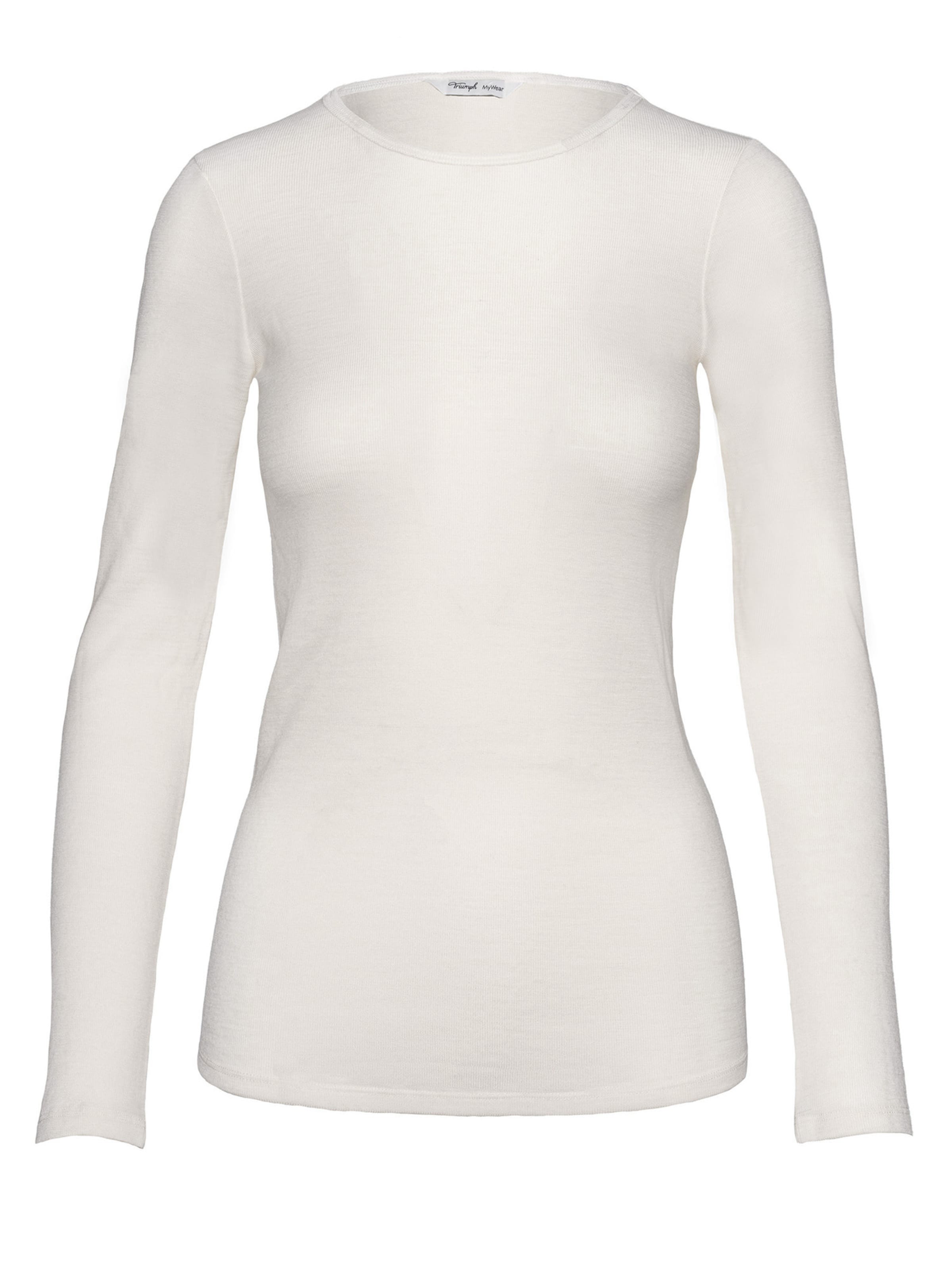 TRIUMPH Лонгслив 'Beauty Layers' в белом цвете
TRIUMPH Лонгслив 'Beauty Layers' в белом цвете