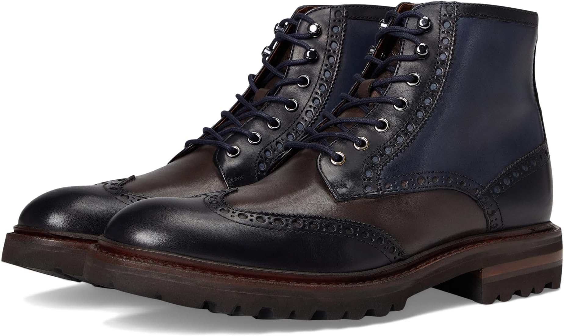 Ботинки Johnston & Murphy Collection Dudley Lug Wingtip Boots, цвет Navy Multi Hand-stained Calfskin
Ботинки Johnston & Murphy Collection Dudley Lug Wingtip Boots, цвет Navy Multi Hand-stained Calfskin