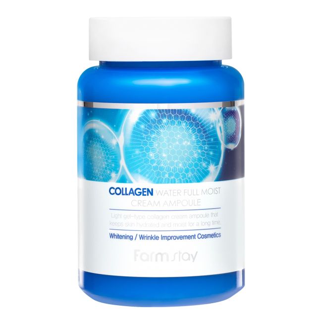 Коллагеновая вода полный увлажняющий ампульный крем для лица Farmstay, 250 мл
Коллагеновая вода полный увлажняющий ампульный крем для лица Farmstay, 250 мл