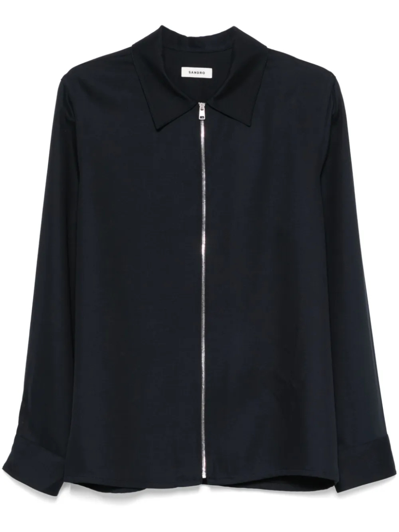 Рубашка на молнии SANDRO, синий
Рубашка на молнии SANDRO, синий