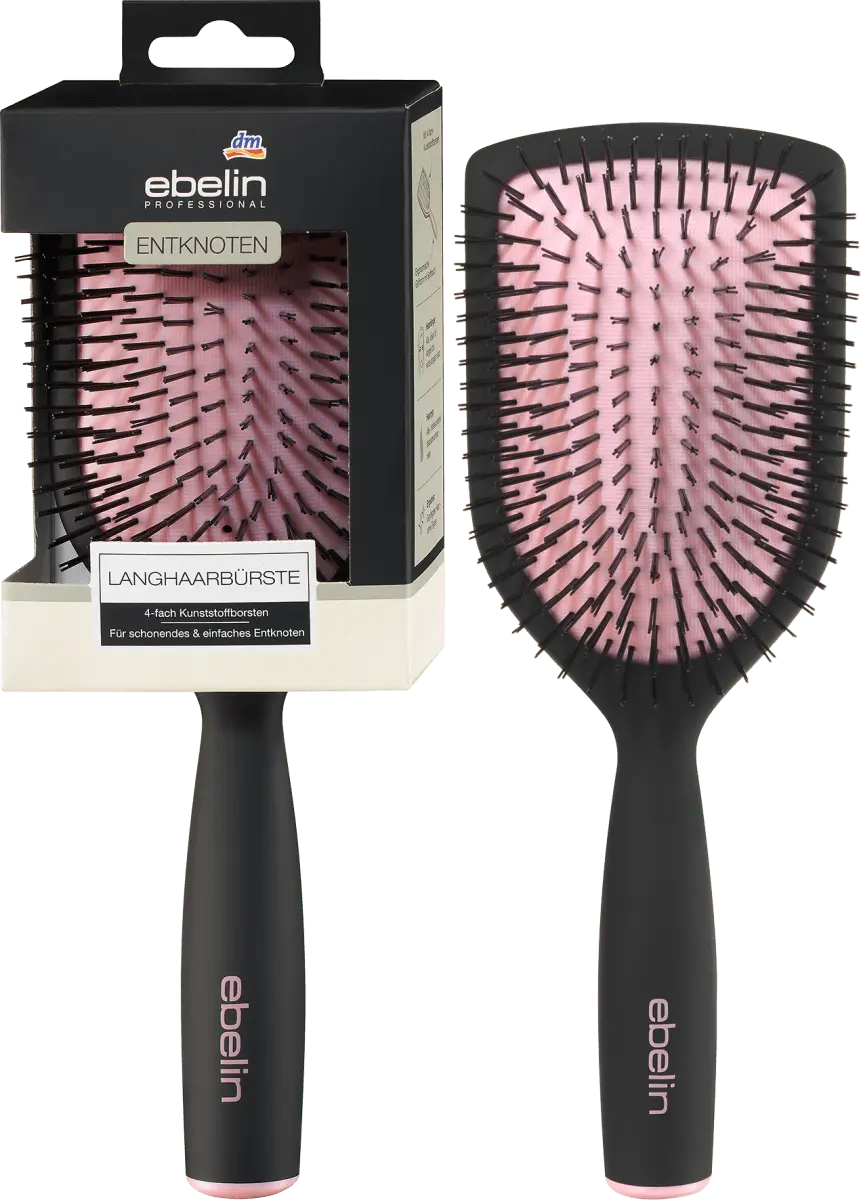 Профессиональная щетка для длинных волос 1 шт. ebelin
Профессиональная щетка для длинных волос 1 шт. ebelin