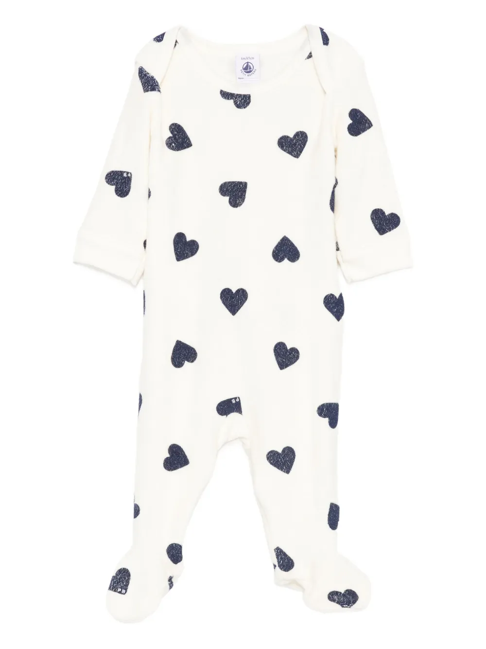 Комбинезон для новорожденного с принтом Petit Bateau, белый
Комбинезон для новорожденного с принтом Petit Bateau, белый