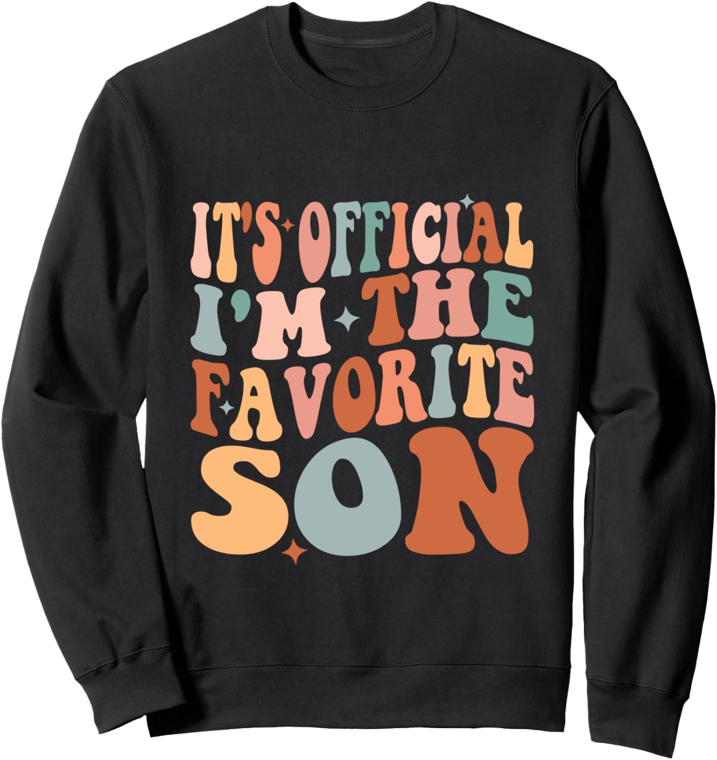 Официально: Я - любимый сын! Яркая и стильная толстовка It'S Official I'M The Favorite Son, черный
Официально: Я - любимый сын! Яркая и стильная толстовка It'S Official I'M The Favorite Son, черный