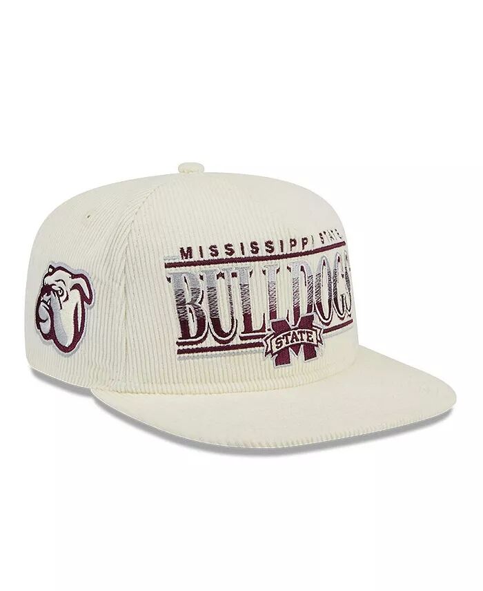 Мужская белая вельветовая бейсболка-кепка Mississippi State Bulldogs Throwback Golfer New Era
Мужская белая вельветовая бейсболка-кепка Mississippi State Bulldogs Throwback Golfer New Era