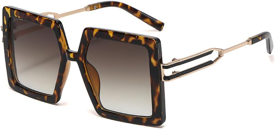 Модные солнцезащитные очки большого размера для мужчин, трендовые градиентные оттенки UV400, женские ретро-очки оранжевого и шампанского цвета, леопардовый принт TYUVIVO, Leopard Tea Gradient
Модные солнцезащитные очки большого размера для мужчин, трендовые градиентные оттенки UV400, женские ретро-очки оранжевого и шампанского цвета, леопардовый принт TYUVIVO, Leopard Tea Gradient