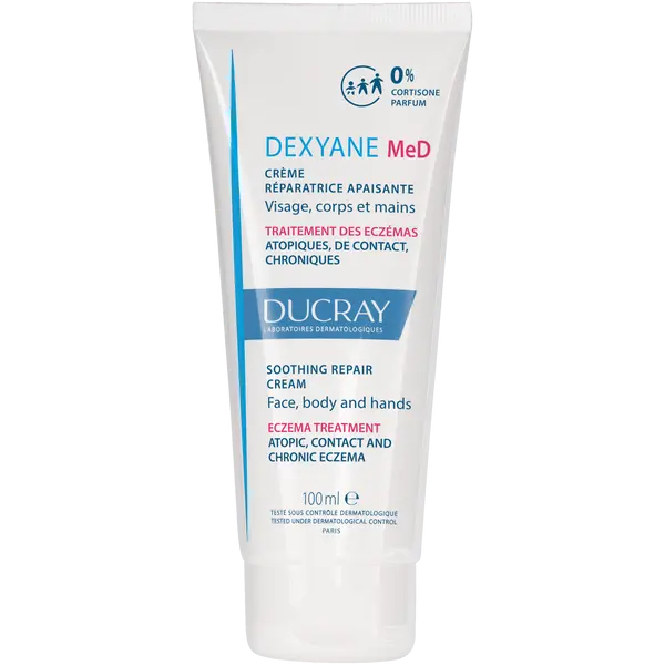 Медицинское средство: успокаивающий и восстанавливающий крем для лица, 100 мл. Ducray Dexyane
Медицинское средство: успокаивающий и восстанавливающий крем для лица, 100 мл. Ducray Dexyane