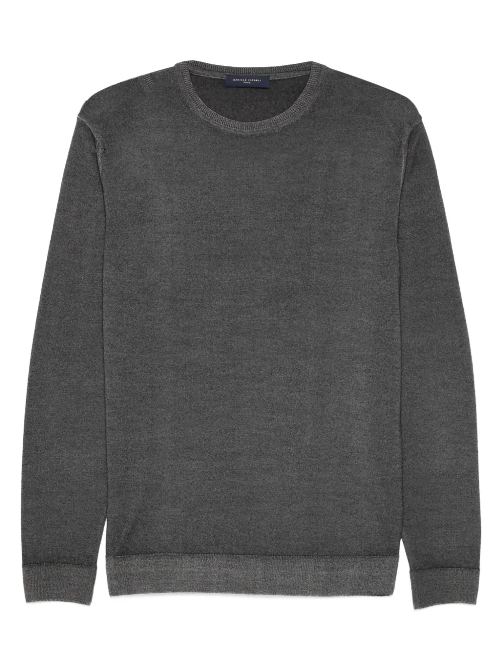 Шерстяной свитер с круглым вырезом Daniele Fiesoli, серый
Шерстяной свитер с круглым вырезом Daniele Fiesoli, серый