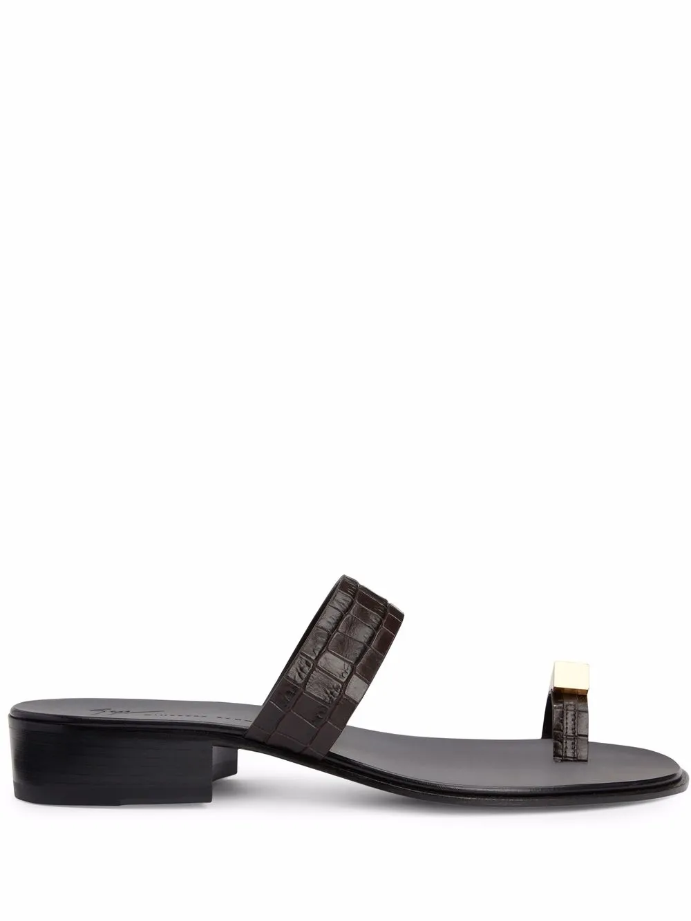 Лоферы Bardack с тиснением под крокодила Giuseppe Zanotti, коричневый
Лоферы Bardack с тиснением под крокодила Giuseppe Zanotti, коричневый