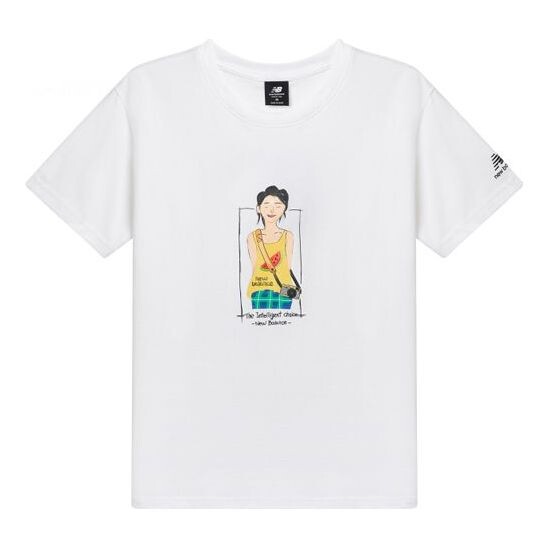 Футболка с принтом круглый вырез New Balance, белый
Футболка с принтом круглый вырез New Balance, белый