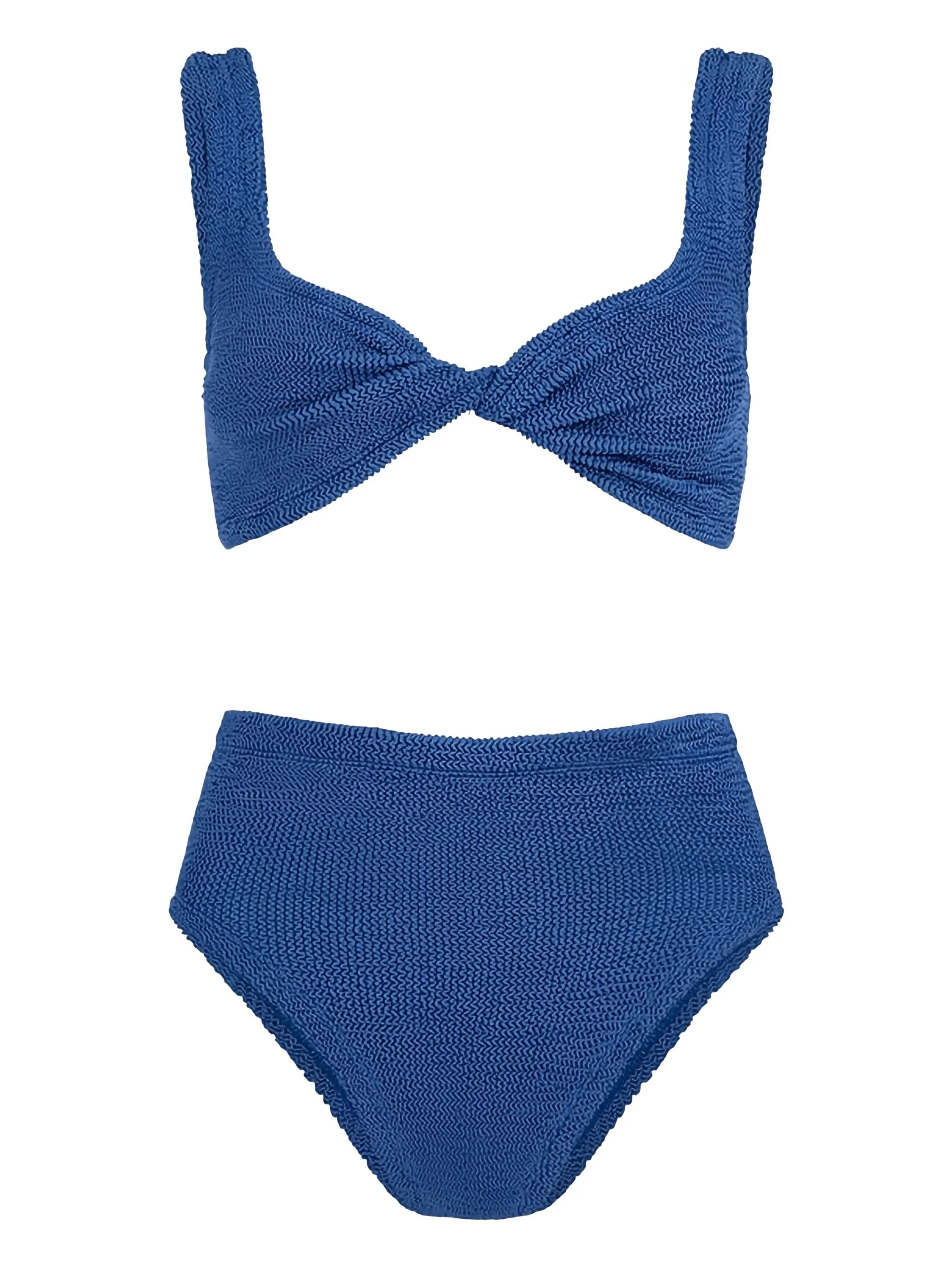 Бикини Jamie с узлом Hunza G, синий
Бикини Jamie с узлом Hunza G, синий