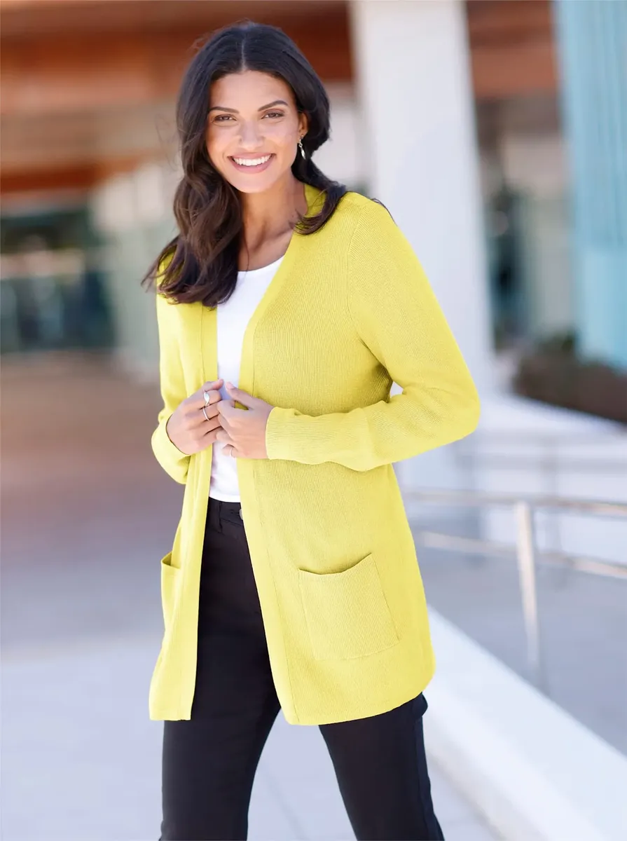 Классический кардиган Basics Classic Basics, цвет Zitrone
Классический кардиган Basics Classic Basics, цвет Zitrone