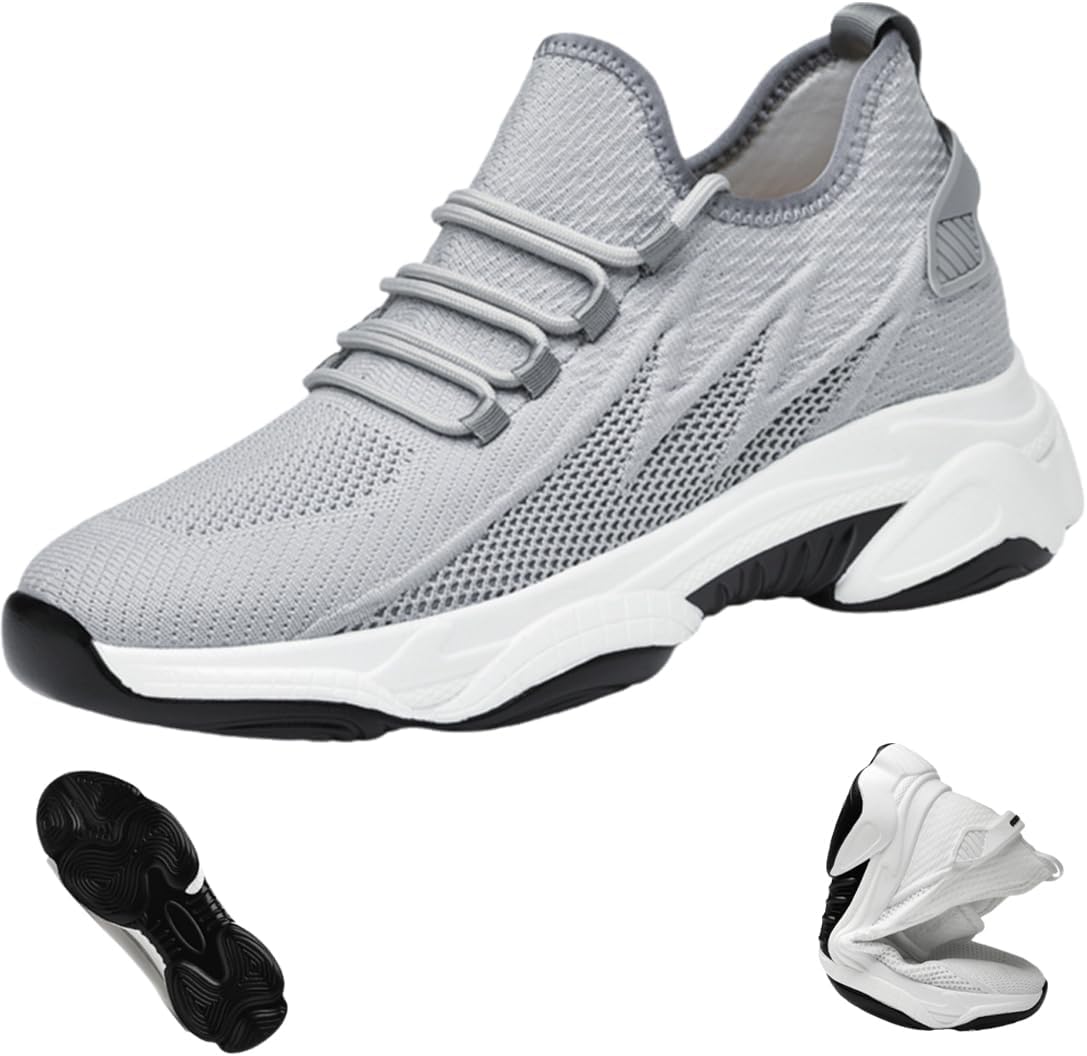 Кроссовки Tallure, скрытое увеличение роста, амортизирующая подошва, кроссовки с поддержкой свода стопы, легкие дышащие обувь для повседневного комфорта Generic, серый
Кроссовки Tallure, скрытое увеличение роста, амортизирующая подошва, кроссовки с поддержкой свода стопы, легкие дышащие обувь для повседневного комфорта Generic, серый