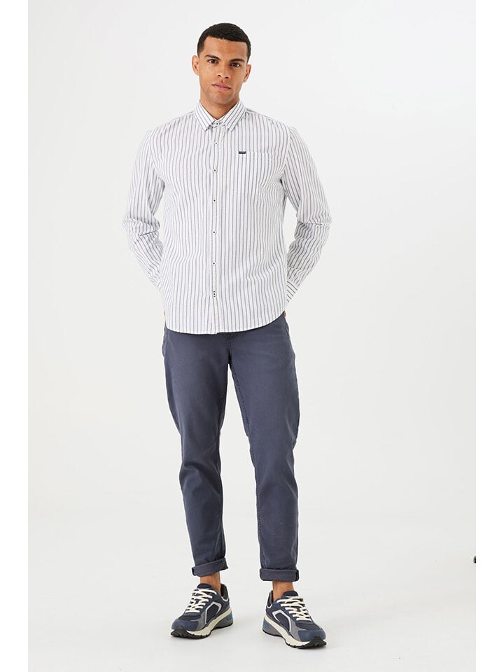 Тканевые брюки Garcia, темно-синий 
Тканевые брюки Garcia, темно-синий