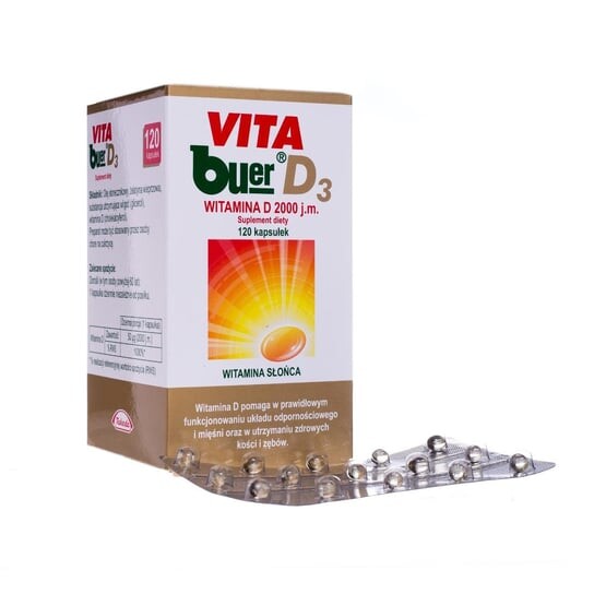 Takeda Pharma, Vita Buer D3 Витамин D 2000 МЕ, 120 капсул
Takeda Pharma, Vita Buer D3 Витамин D 2000 МЕ, 120 капсул