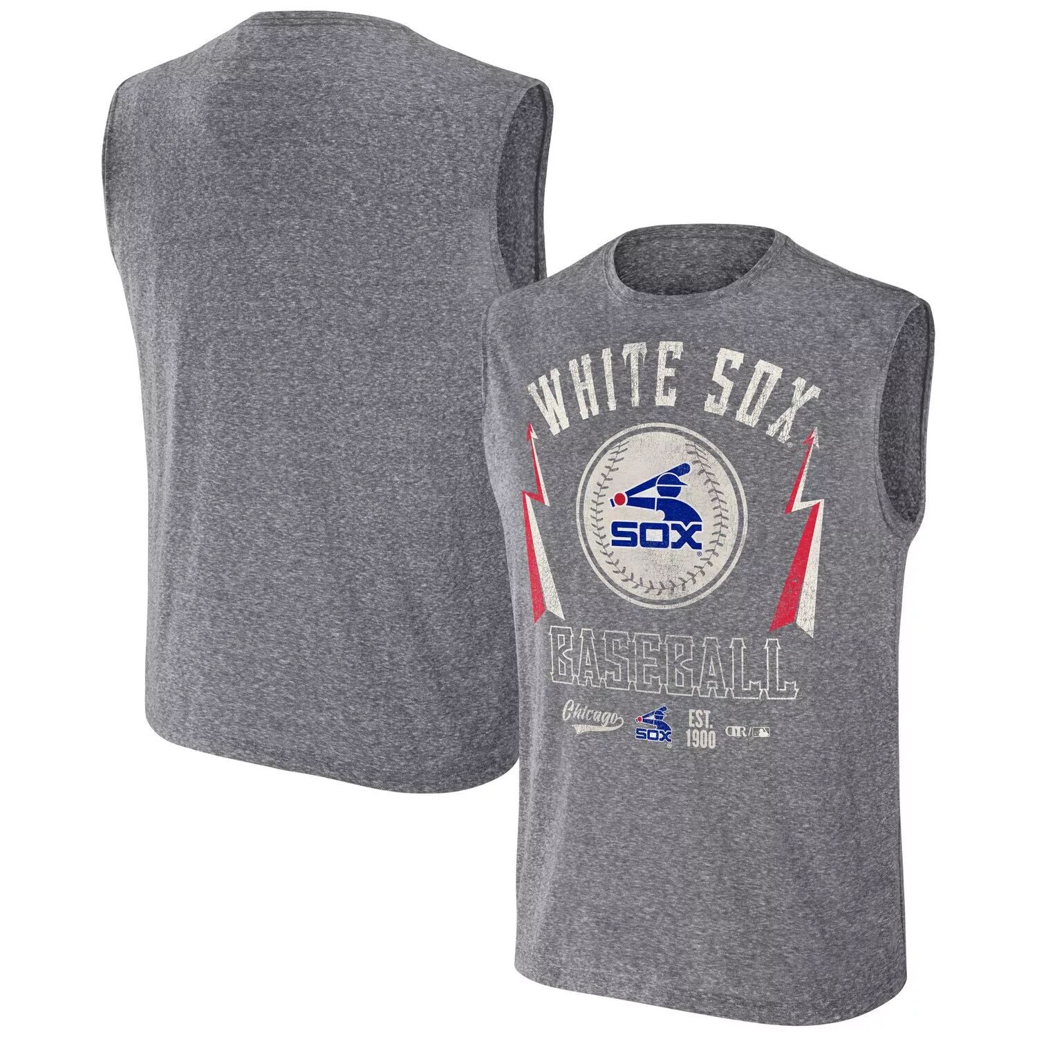 Мужская майка Darius Rucker Collection от Fanatics Charcoal Chicago White Sox Muscle Tank Top
Мужская майка Darius Rucker Collection от Fanatics Charcoal Chicago White Sox Muscle Tank Top