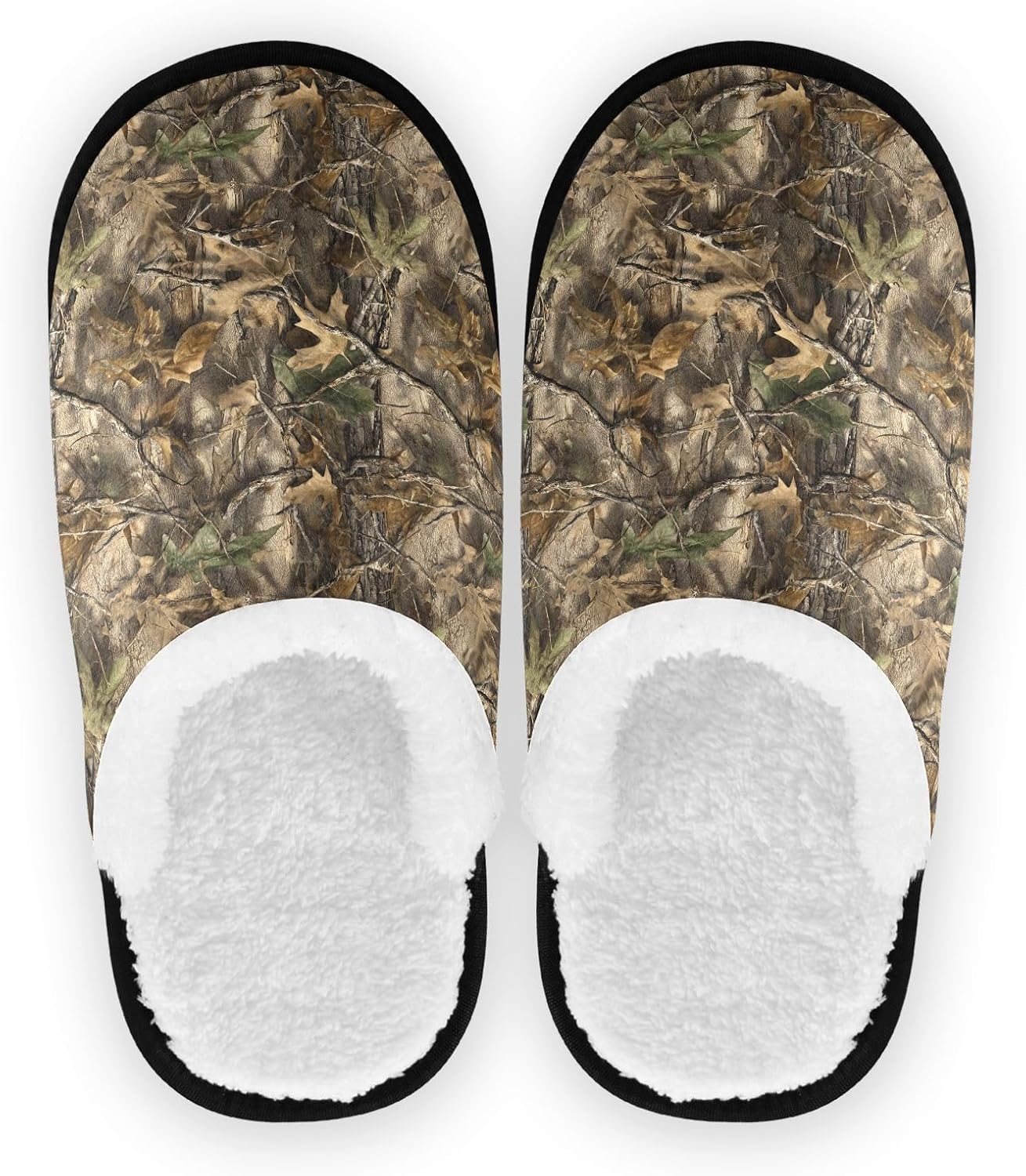 Тапочки JHKKU для женщин и мужчин, пушистые домашние тапочки, теплые, с противоскользящей подошвой, уютные для дома и путешествий, Camo
Тапочки JHKKU для женщин и мужчин, пушистые домашние тапочки, теплые, с противоскользящей подошвой, уютные для дома и путешествий, Camo