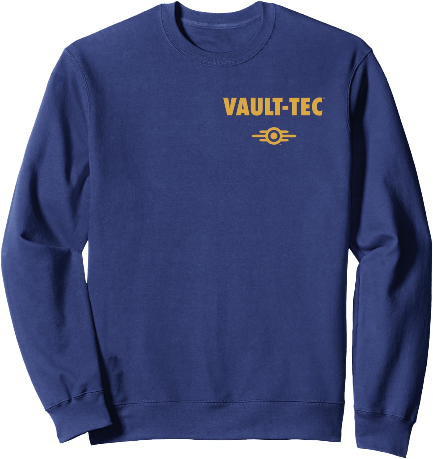 Толстовка с изображением костюма Vault-Tec Vault Suit 33 из сериала Fallout (передняя и задняя части), темно-синий
Толстовка с изображением костюма Vault-Tec Vault Suit 33 из сериала Fallout (передняя и задняя части), темно-синий