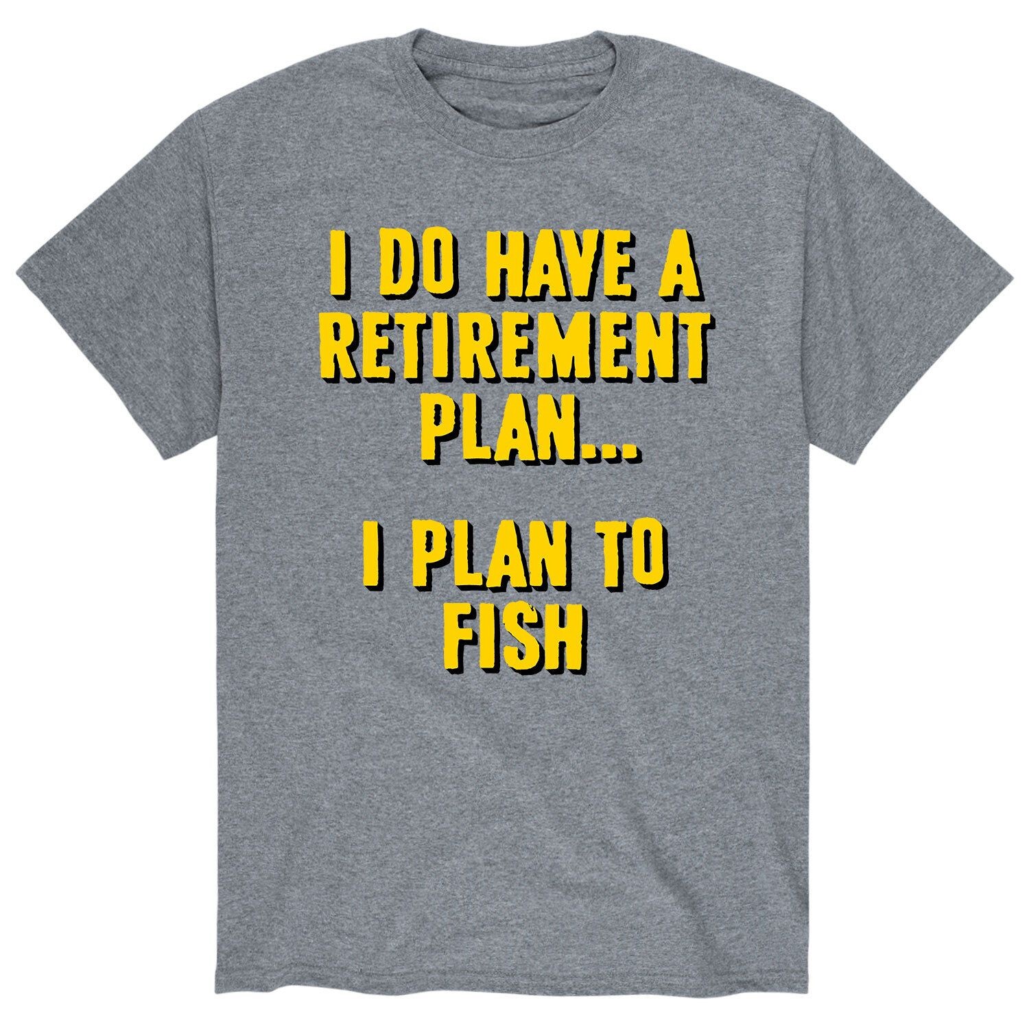 Мужская футболка с пенсионным планом Licensed Character 
Мужская футболка с пенсионным планом Licensed Character