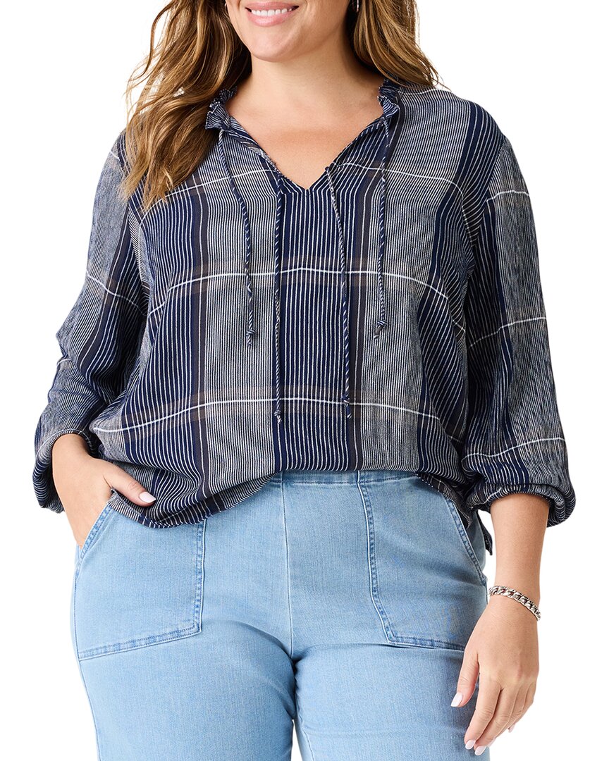 NIC+ZOE Топ с вертикальными линиями Plus Line It Up Nic + Zoe, мультиколор
NIC+ZOE Топ с вертикальными линиями Plus Line It Up Nic + Zoe, мультиколор