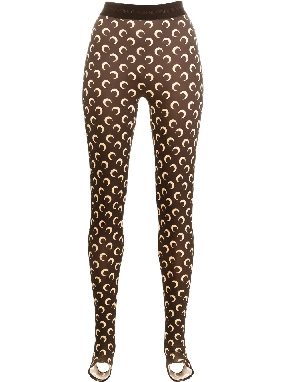 Леггинсы Fuseaux со штрипками и принтом Marine Serre, коричневый
Леггинсы Fuseaux со штрипками и принтом Marine Serre, коричневый