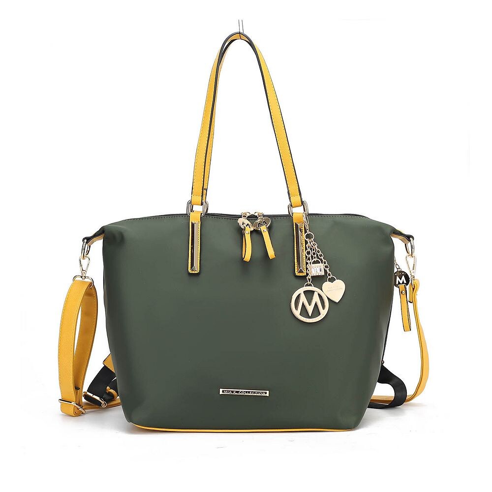 Рюкзак-трансформер Mkf Collection Layla от Mia K MKF Collection, цвет Olive Mustard 
Рюкзак-трансформер Mkf Collection Layla от Mia K MKF Collection, цвет Olive Mustard