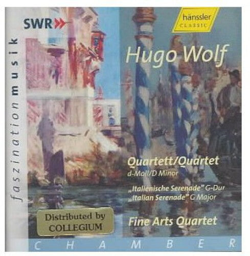 CD диск Wolf / Fine Arts: String Quartet in D minor / Italian Serenade
CD диск Wolf / Fine Arts: String Quartet in D minor / Italian Serenade