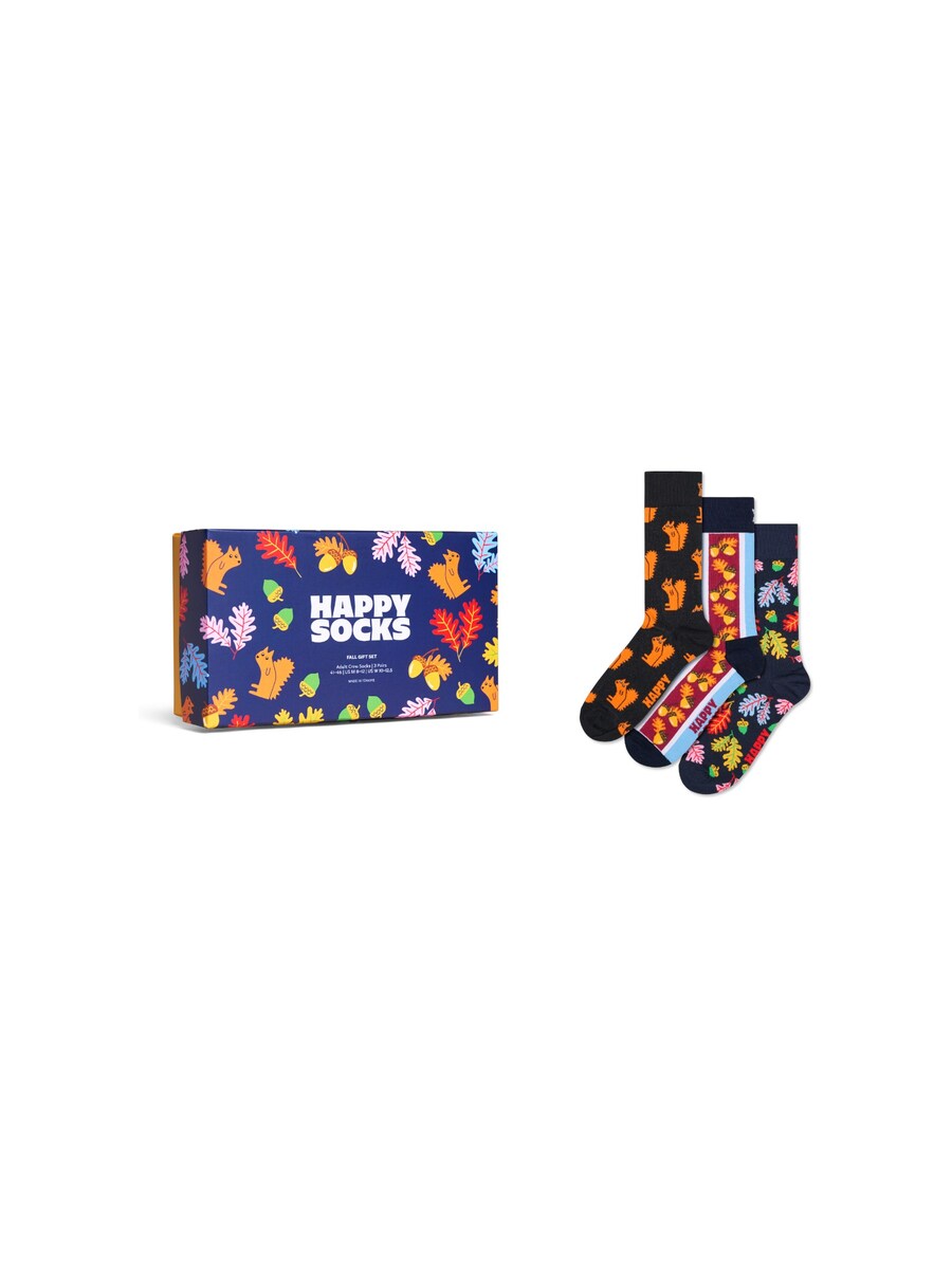 Носки Happy Socks 3-Pack Fall Gift Set, черный
Носки Happy Socks 3-Pack Fall Gift Set, черный