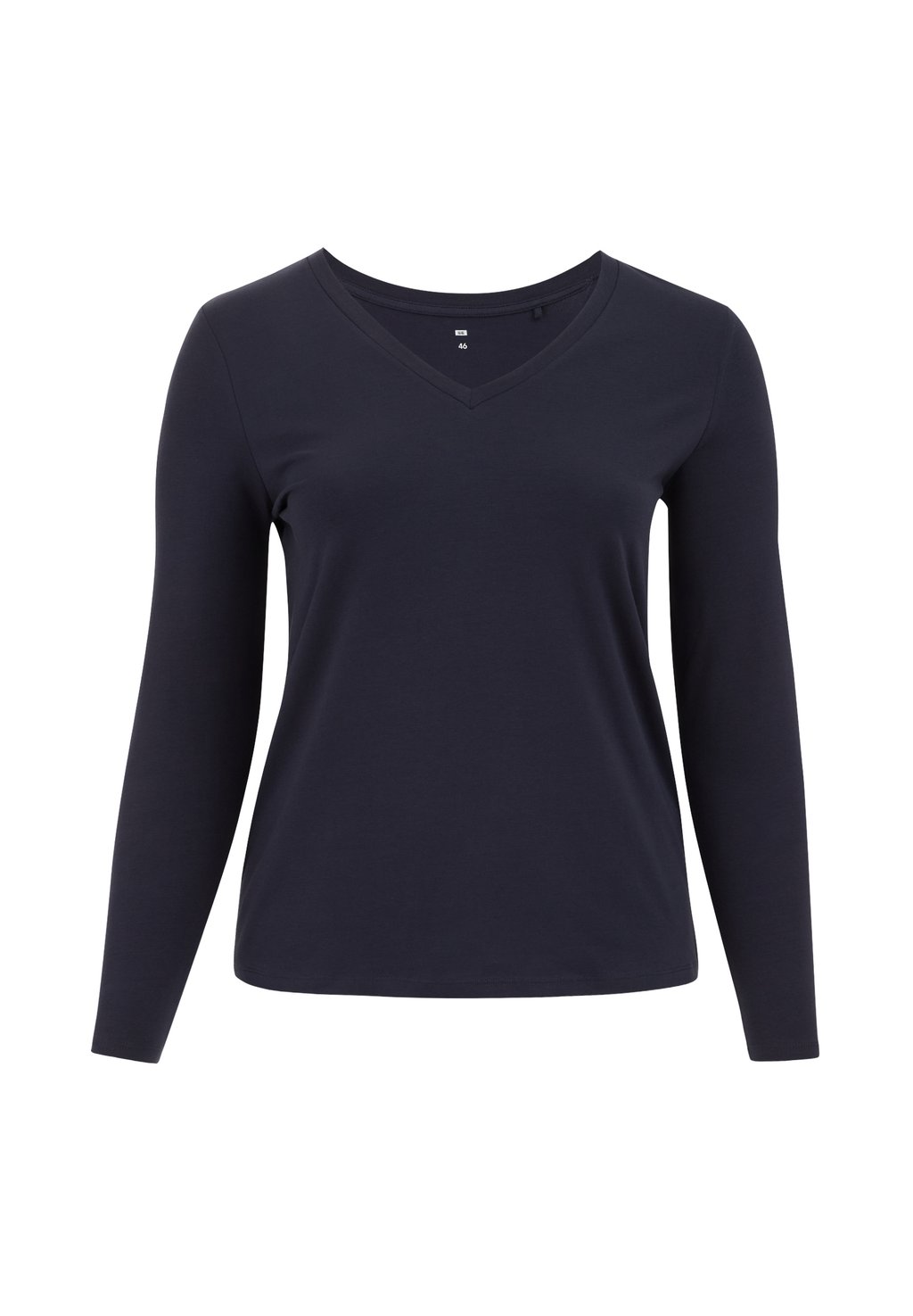 Топ с длинными рукавами CURVE WE Fashion, темно-синий 
Топ с длинными рукавами CURVE WE Fashion, темно-синий