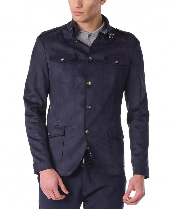 Мужское современное сафари спортивное пальто Ron Tomson, синий
Мужское современное сафари спортивное пальто Ron Tomson, синий