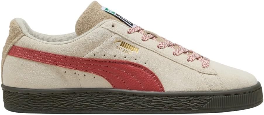 Мужские замшевые кроссовки PUMA с мягкой тканью и шнуровкой для повседневной носки - белые
Мужские замшевые кроссовки PUMA с мягкой тканью и шнуровкой для повседневной носки - белые