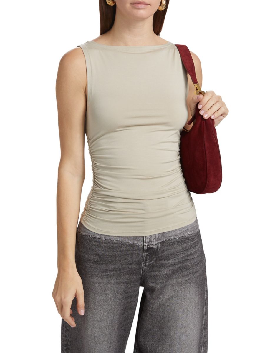 Майка без рукавов Luca со сборками rag & bone, цвет Fossil
Майка без рукавов Luca со сборками rag & bone, цвет Fossil