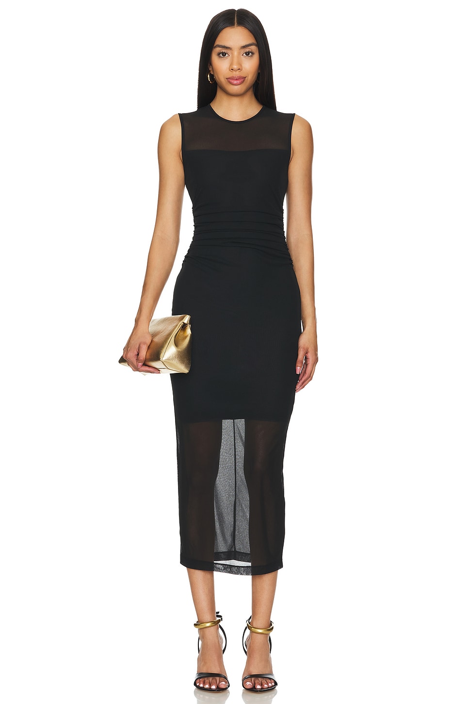 Платье без рукавов в стиле лайл Amanda Uprichard, черный
Платье без рукавов в стиле лайл Amanda Uprichard, черный