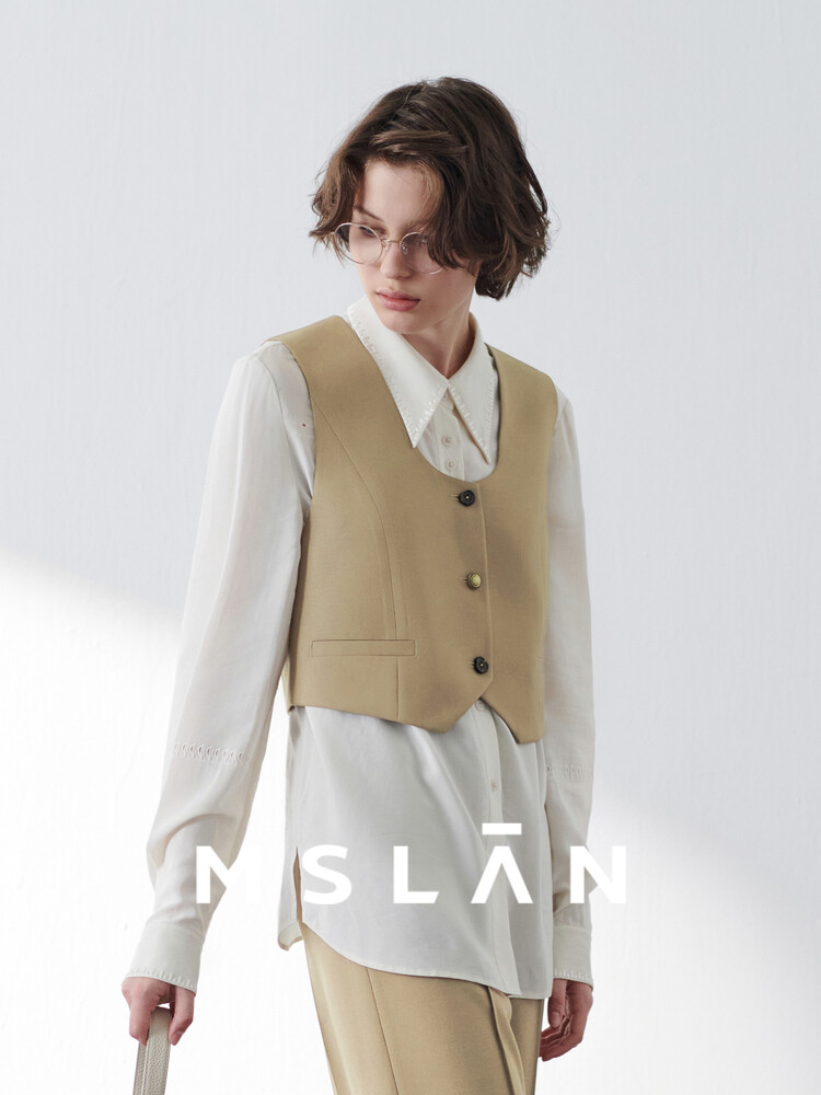 Жилетка женская Mslan укороченная, хаки
Жилетка женская Mslan укороченная, хаки