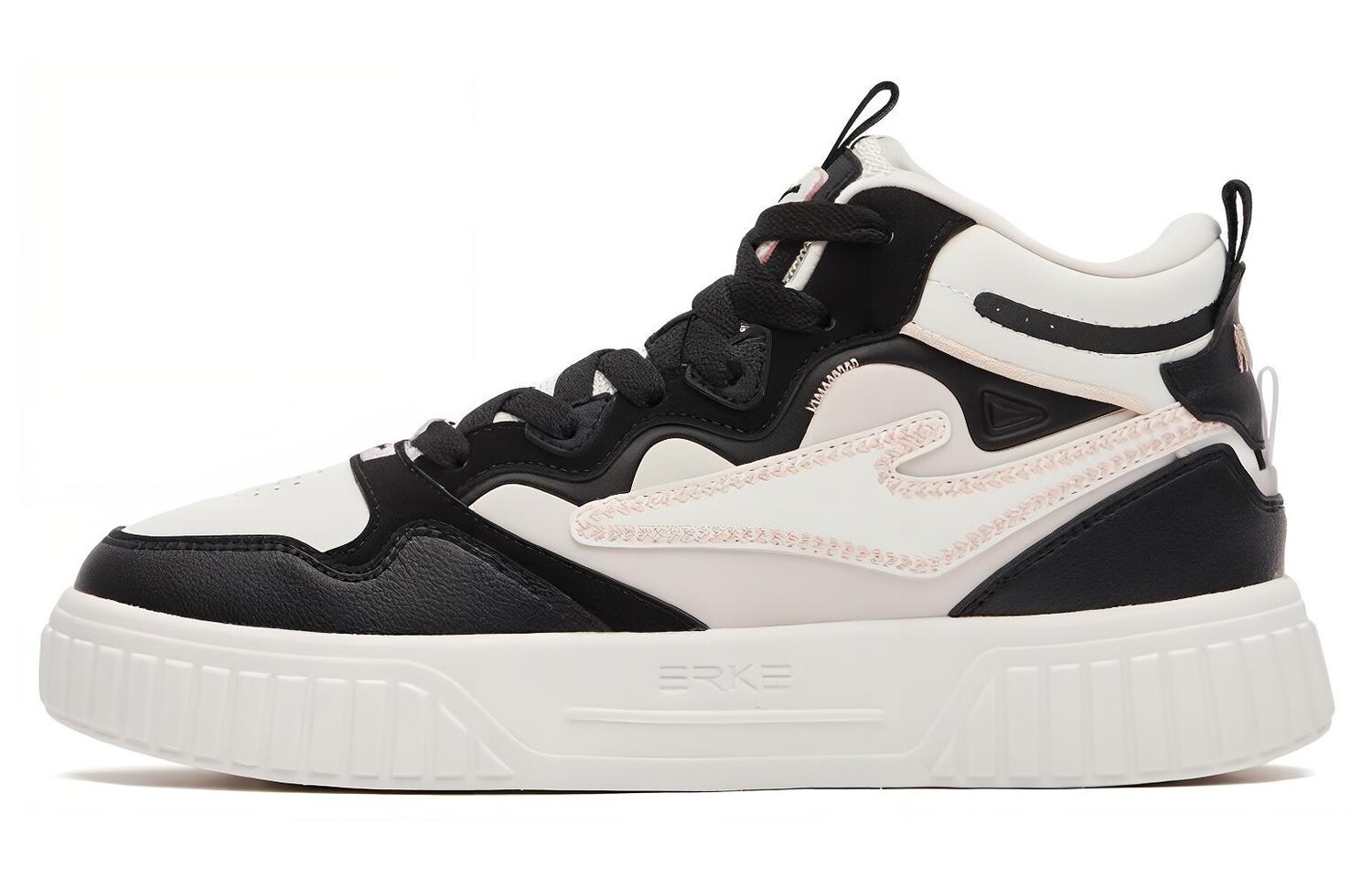 Кеды, скейтборд обувь женская средняя высота слоновая кость/черный Erke
Кеды, скейтборд обувь женская средняя высота слоновая кость/черный Erke