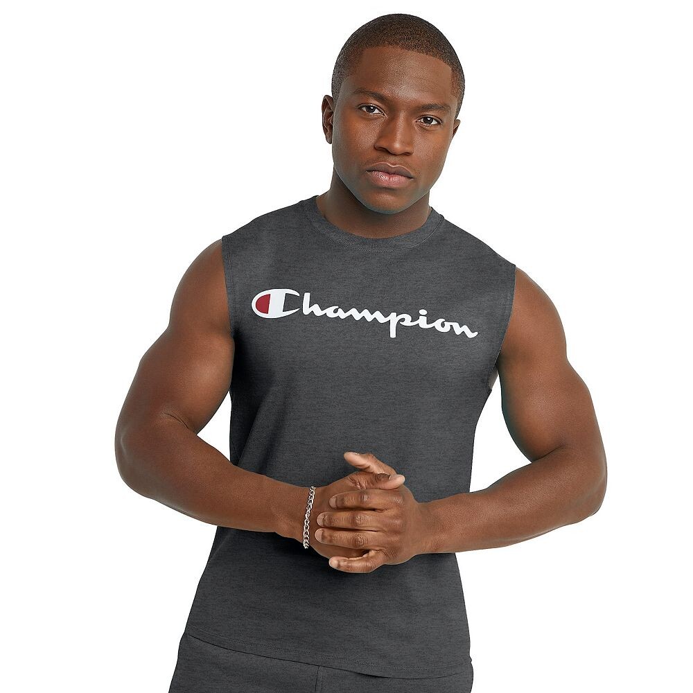 Мужская футболка с логотипом Champion и мускулистой графикой, цвет Granite Heather
Мужская футболка с логотипом Champion и мускулистой графикой, цвет Granite Heather