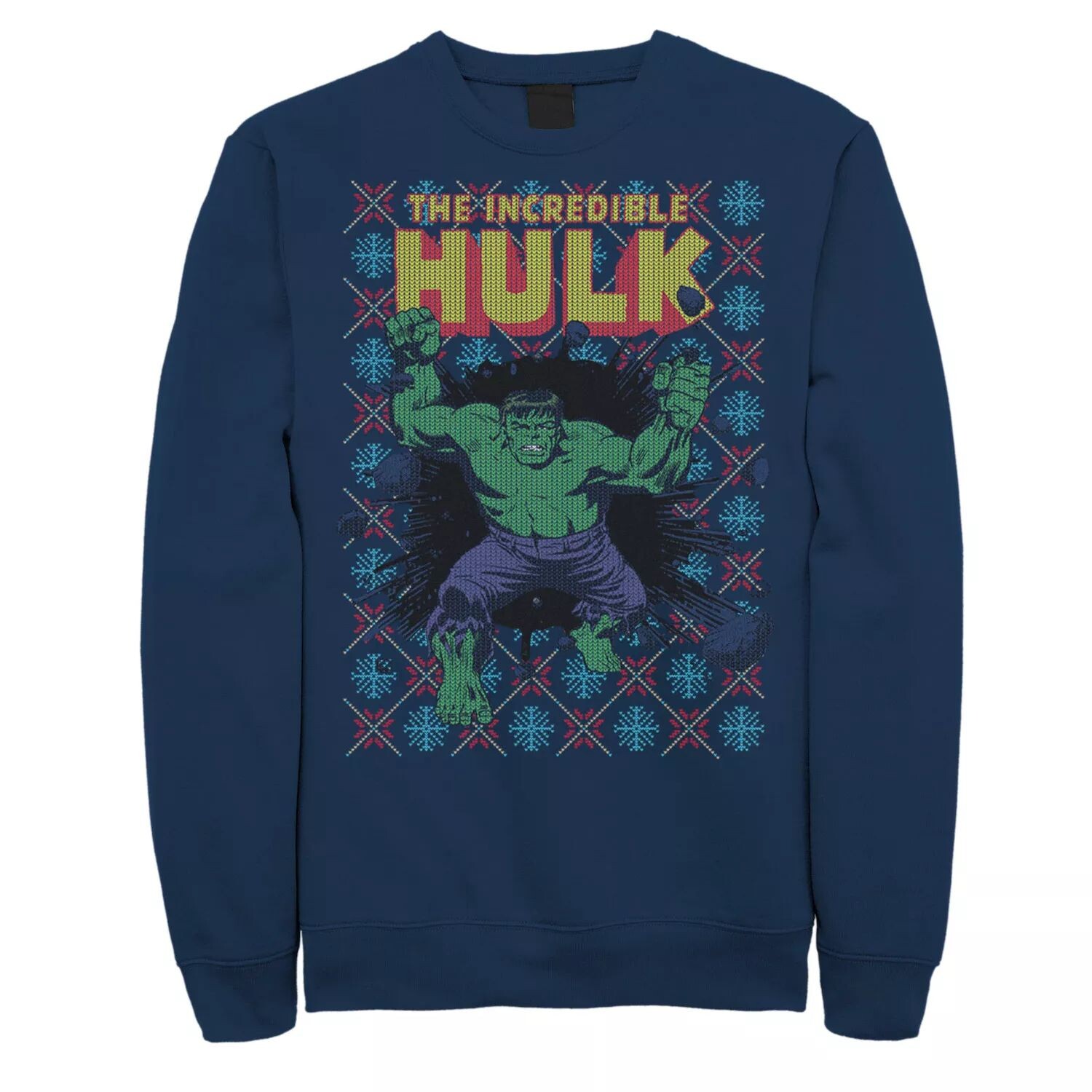 Мужской свитер с капюшоном Marvel Hulk Smash Ugly Christmas Licensed Character
Мужской свитер с капюшоном Marvel Hulk Smash Ugly Christmas Licensed Character