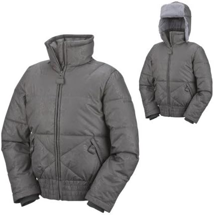 Columbia Girls 2-6X Little Puffer Down Bomber, City Grey Emboss
Columbia Girls 2-6X Little Puffer Down Bomber, City Grey Emboss