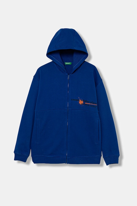 Детская хлопковая толстовка United Colors Of Benetton, синий
Детская хлопковая толстовка United Colors Of Benetton, синий