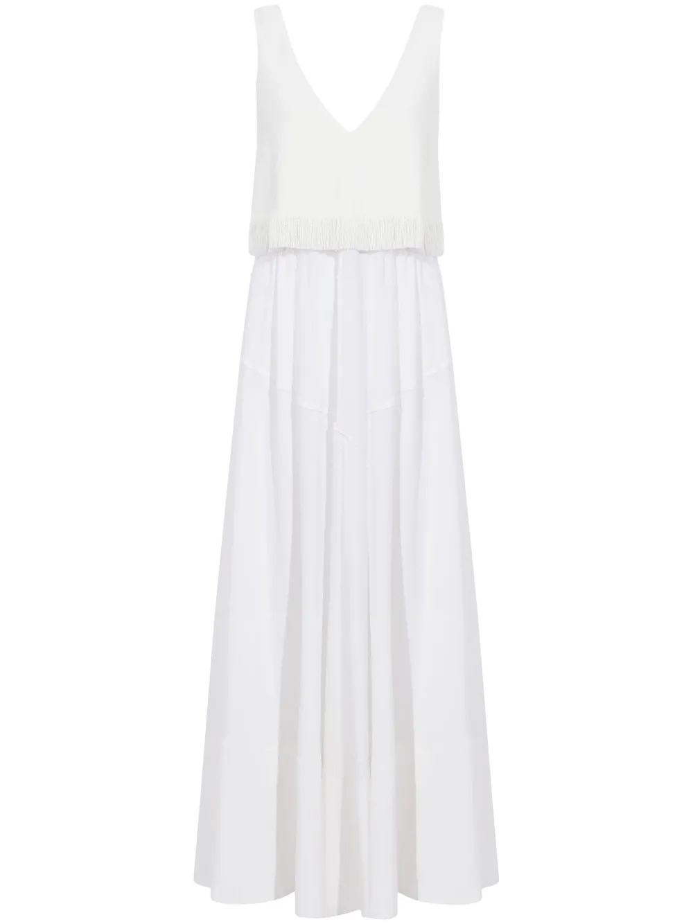 Многослойное платье макси Lynda с бахромой Proenza Schouler, белый
Многослойное платье макси Lynda с бахромой Proenza Schouler, белый