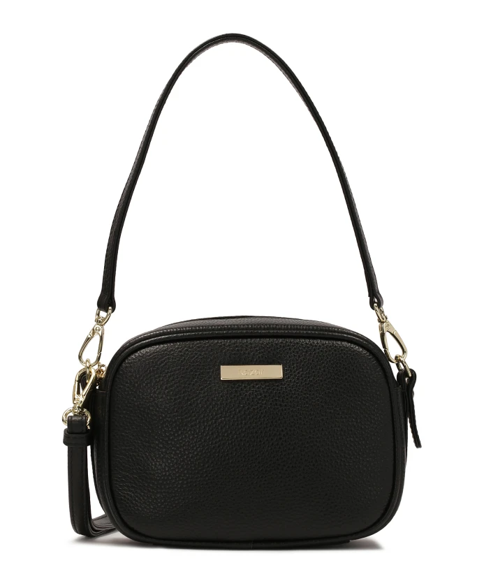 Маленькая почтовая сумка с двумя ремнями. Kazar, черный
Маленькая почтовая сумка с двумя ремнями. Kazar, черный