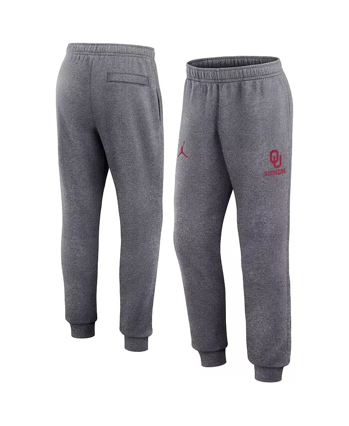 Мужские серые в рубчик спортивные брюки Oklahoma Sooners Primetime Club Fleece Jogger Pants Jordan
Мужские серые в рубчик спортивные брюки Oklahoma Sooners Primetime Club Fleece Jogger Pants Jordan