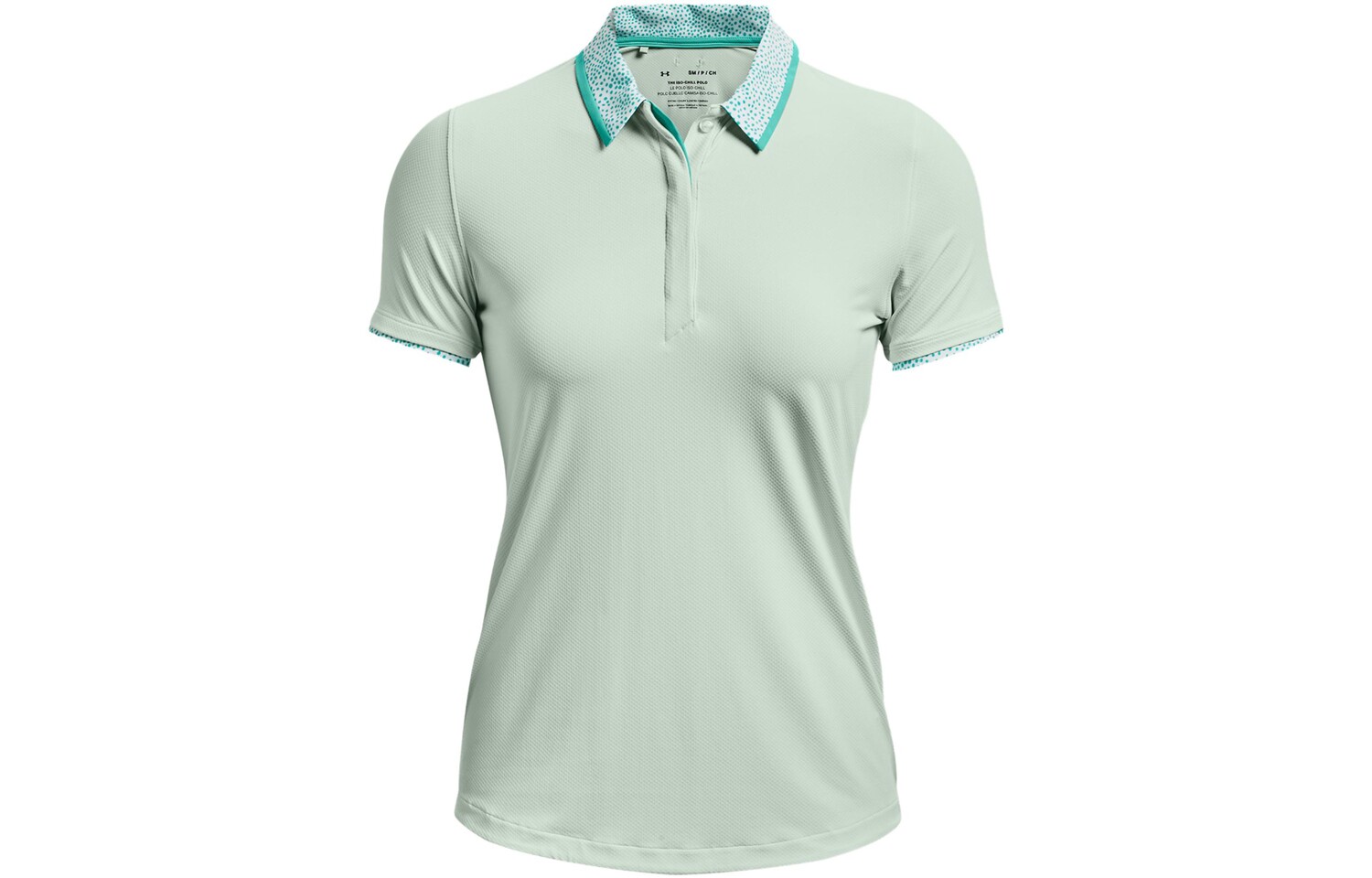 Рубашка поло женская, цвет морской туман зеленый Under Armour
Рубашка поло женская, цвет морской туман зеленый Under Armour