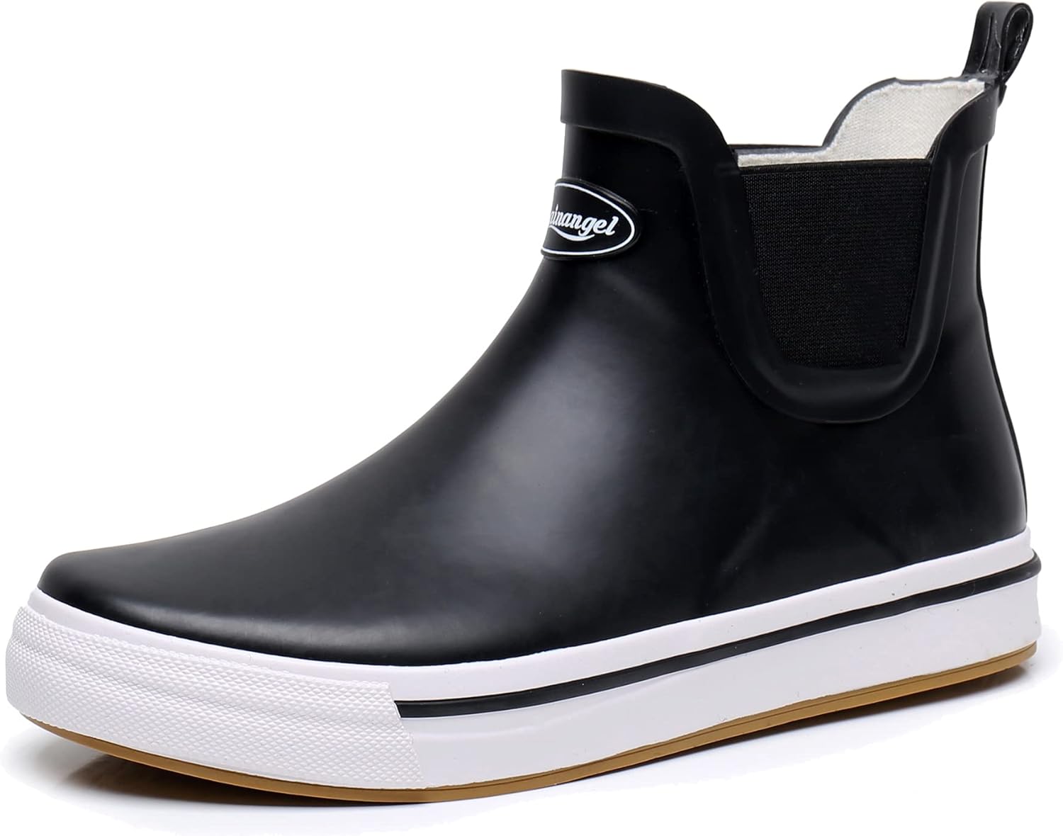 Дождевые сапоги RAINANGEL для женщин и мужчин, унисекс, до щиколотки, противоскользящие, удобные, легкие, для работы в саду и на открытом воздухе, водонепроницаемые сапоги для рыбалки, черный
Дождевые сапоги RAINANGEL для женщин и мужчин, унисекс, до щиколотки, противоскользящие, удобные, легкие, для работы в саду и на открытом воздухе, водонепроницаемые сапоги для рыбалки, черный