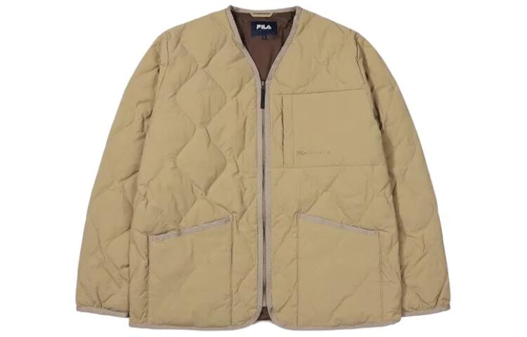 Пуховик унисекс натуральный бежевый Fila
Пуховик унисекс натуральный бежевый Fila
