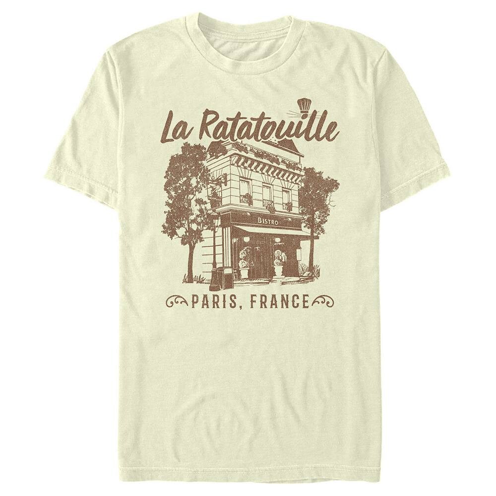 Мужская футболка с рисунком Disney/Pixar's Ratatouille Bistro La Ratatouille Paris, France Disney / Pixar, цвет Natural
Мужская футболка с рисунком Disney/Pixar's Ratatouille Bistro La Ratatouille Paris, France Disney / Pixar, цвет Natural