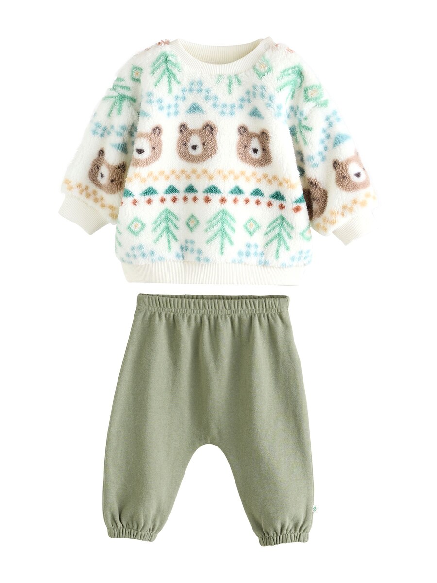 Набор Next, зеленый/оливковый/белый
Набор Next, зеленый/оливковый/белый